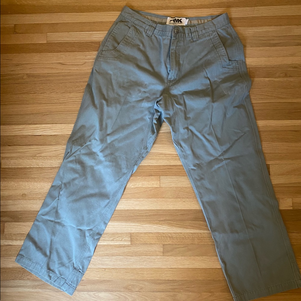 Mountain Khaki. Olive green. Worn only a couple of times
